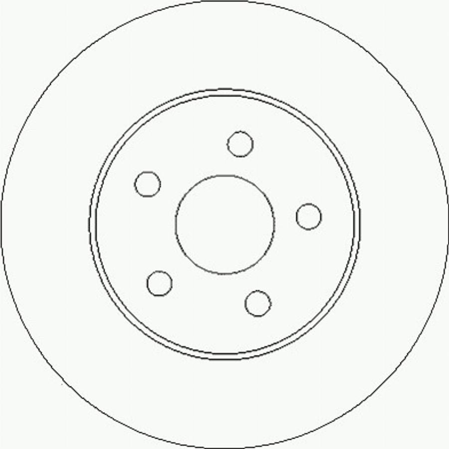 ACDelco AC2428D - Disque de frein cwaw.fr