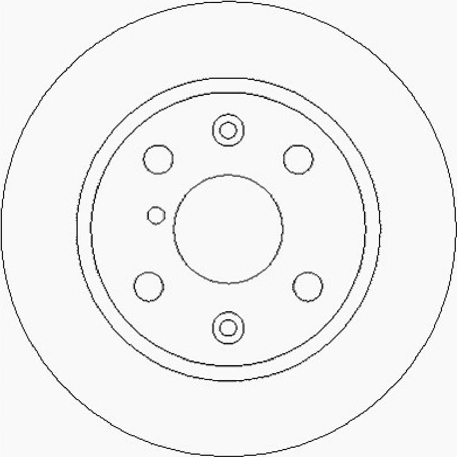 ACDelco AC2529D - Disque de frein cwaw.fr