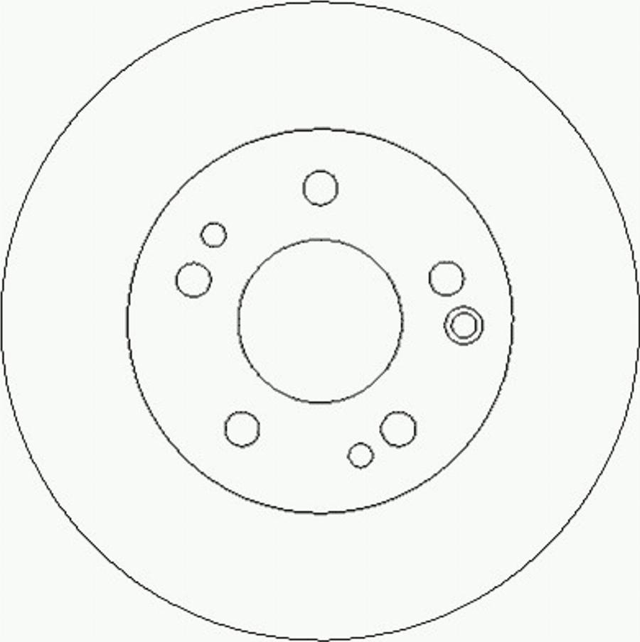 ACDelco AC2052D - Disque de frein cwaw.fr