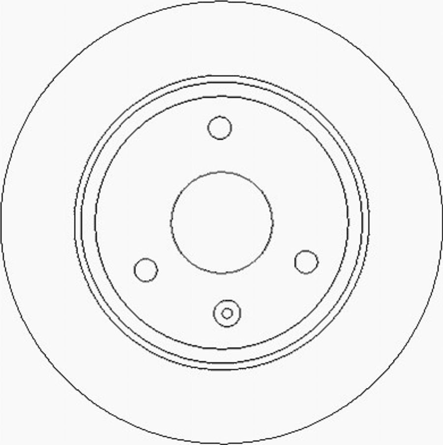 ACDelco AC2011D - Disque de frein cwaw.fr