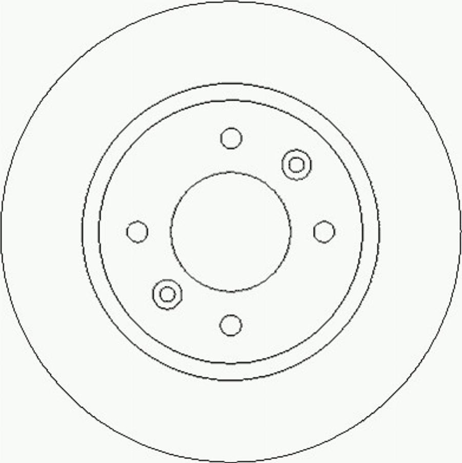 ACDelco AC2030D - Disque de frein cwaw.fr