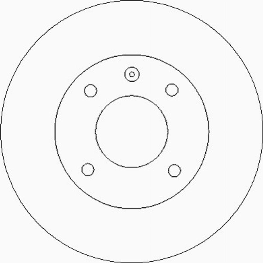 ACDelco AC2038D - Disque de frein cwaw.fr