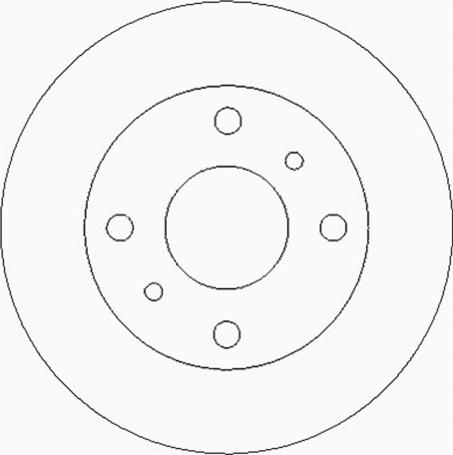 ACDelco AC2077D - Disque de frein cwaw.fr