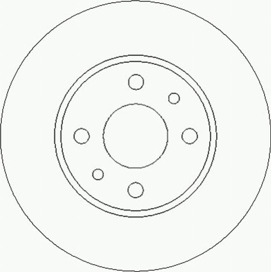 ACDelco AC2152D - Disque de frein cwaw.fr