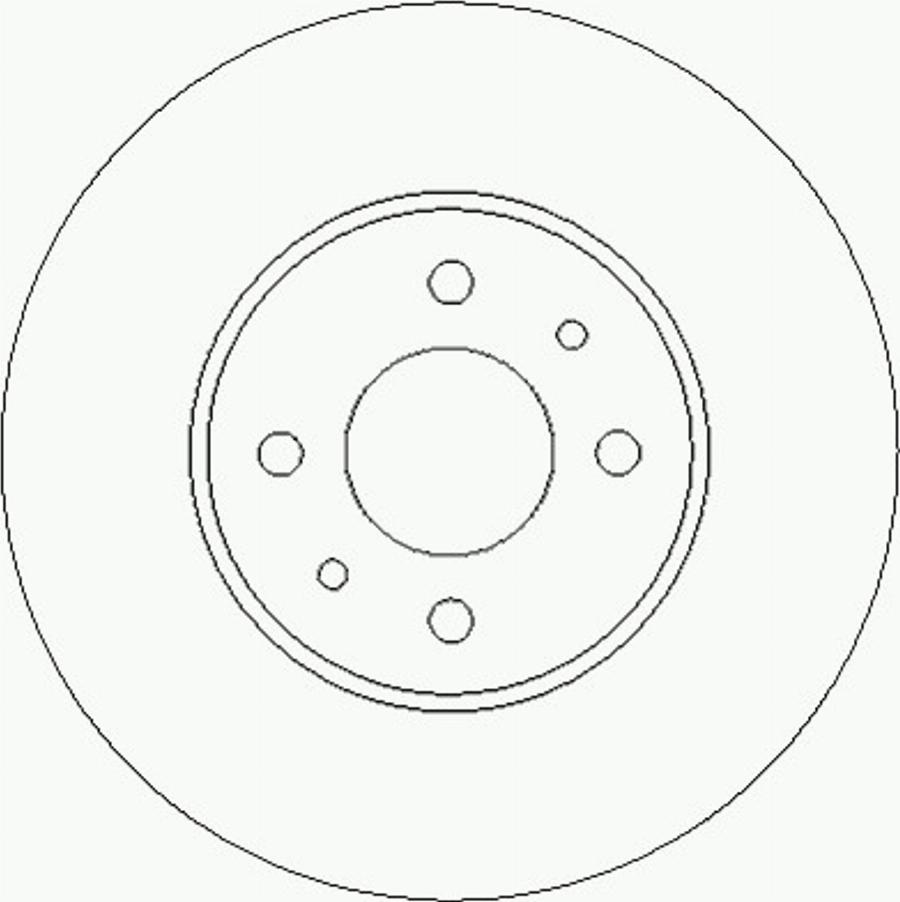 ACDelco AC2104D - Disque de frein cwaw.fr