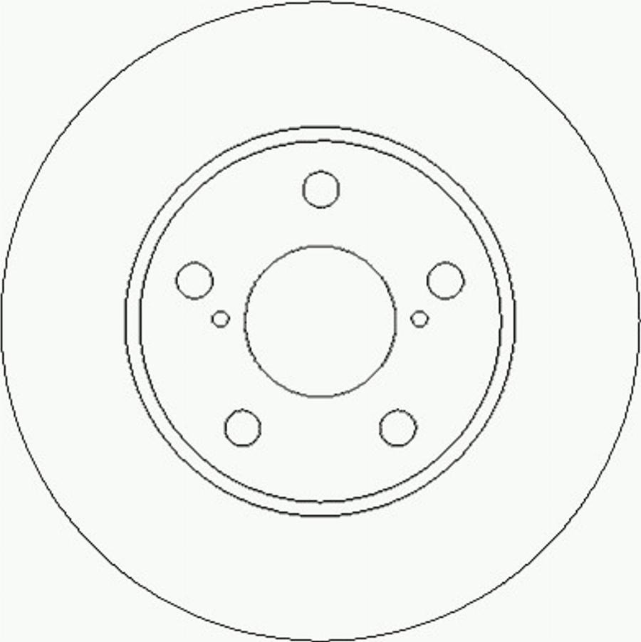 ACDelco AC2300D - Disque de frein cwaw.fr