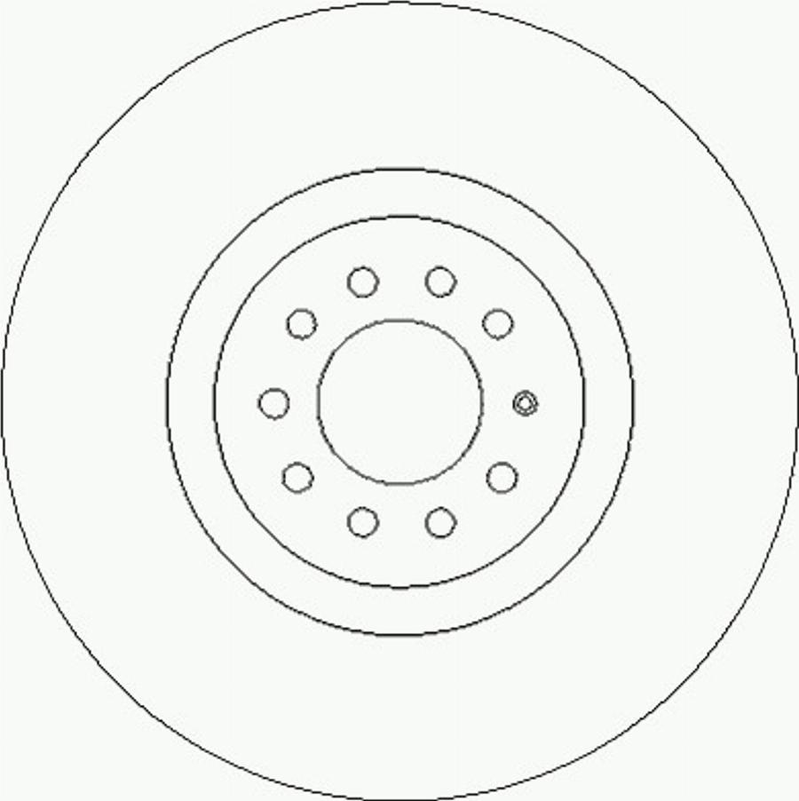 ACDelco AC2326D - Disque de frein cwaw.fr