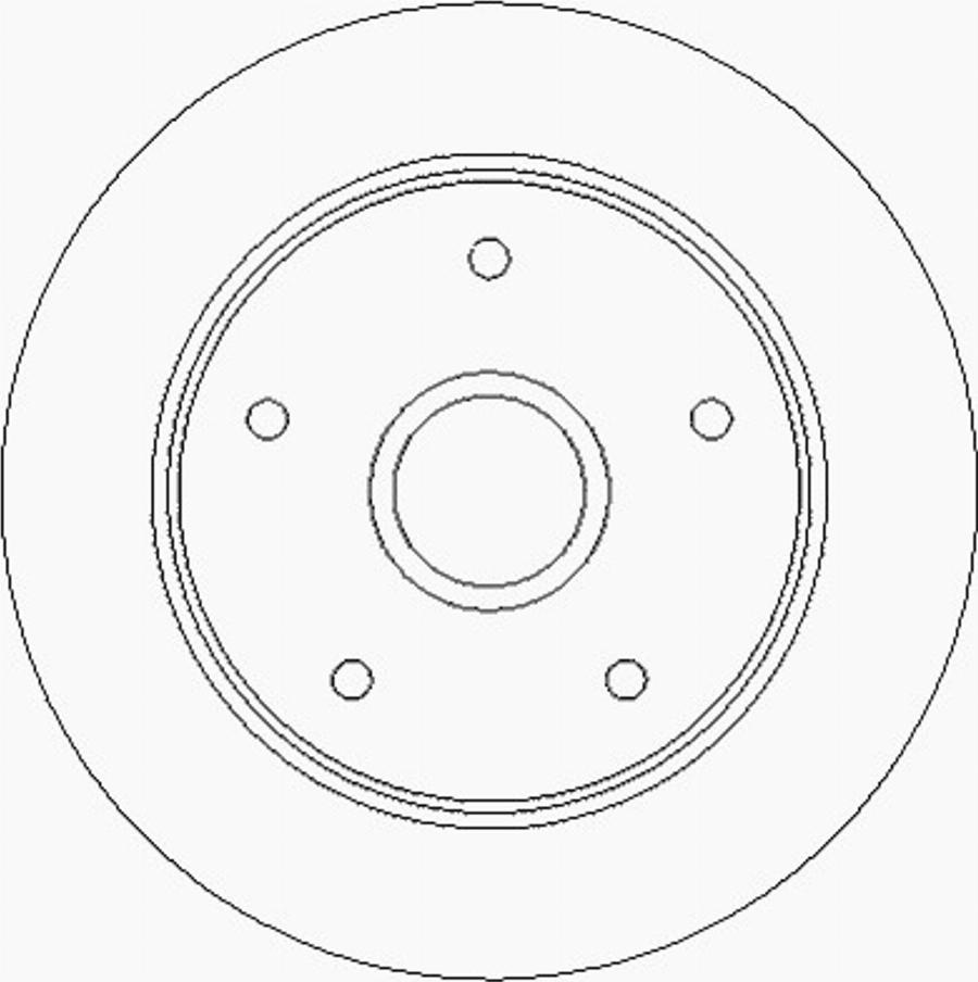 ACDelco AC2374D - Disque de frein cwaw.fr