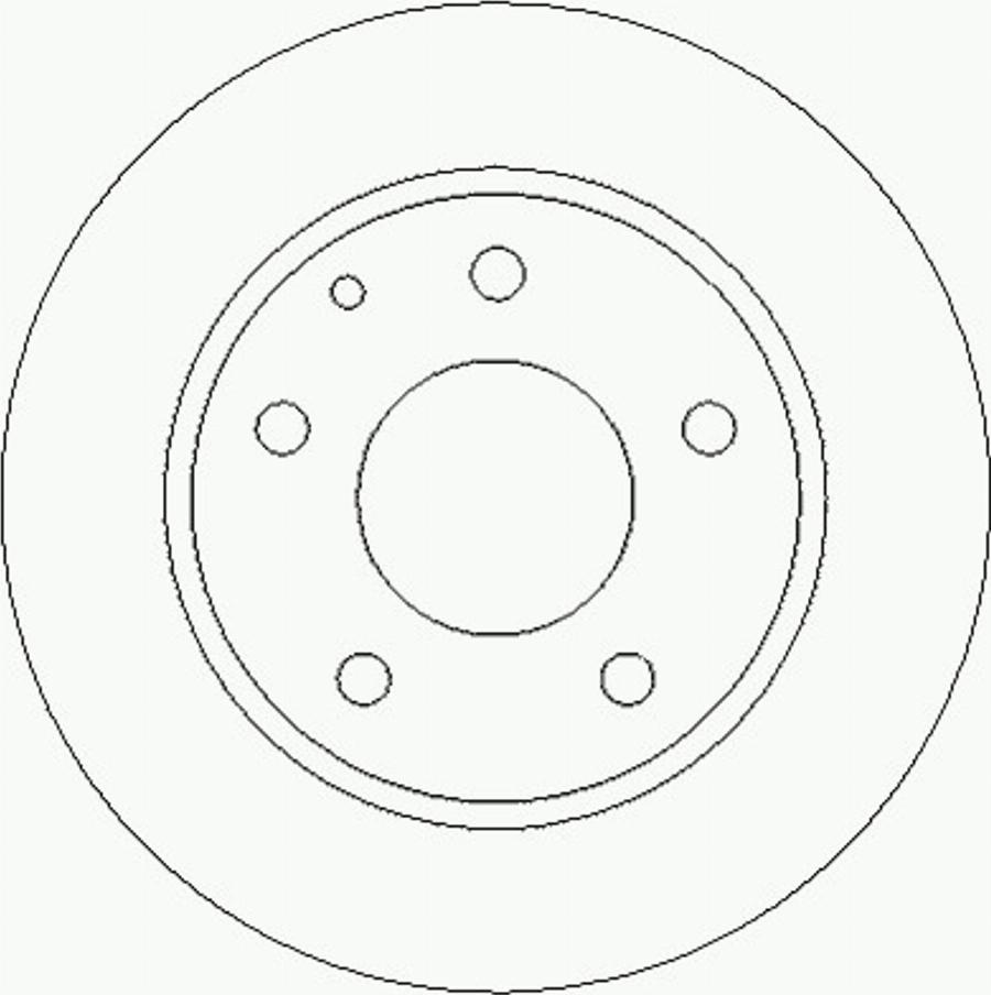 ACDelco AC2208D - Disque de frein cwaw.fr