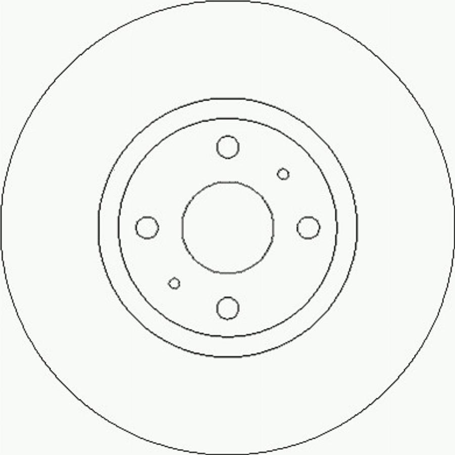 ACDelco AC2226D - Disque de frein cwaw.fr