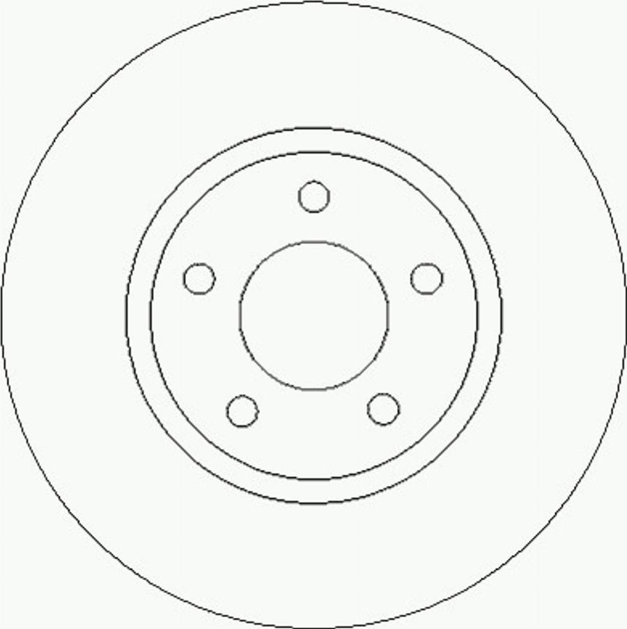 ACDelco AC2223D - Disque de frein cwaw.fr