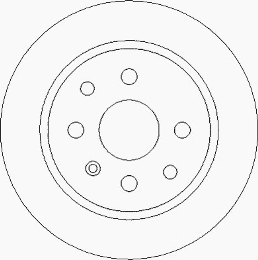 ACDelco AC2270D - Disque de frein cwaw.fr