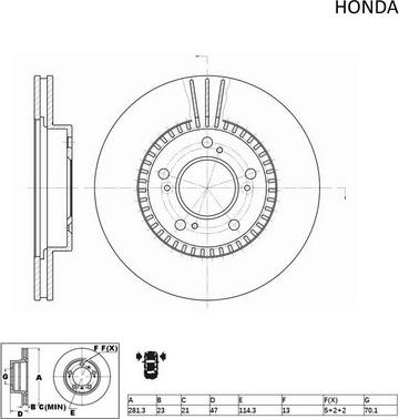 ACDelco ACDR478 - Disque de frein cwaw.fr