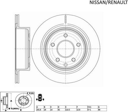 ACDelco ACDR574 - Disque de frein cwaw.fr