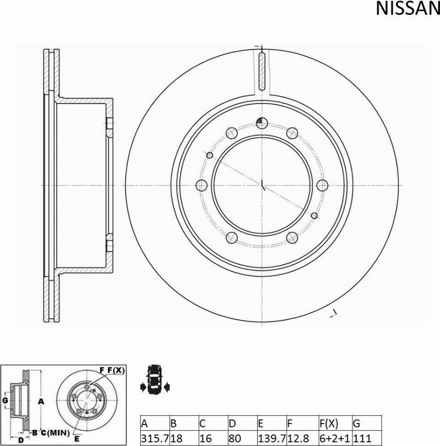 ACDelco ACDR622 - Disque de frein cwaw.fr