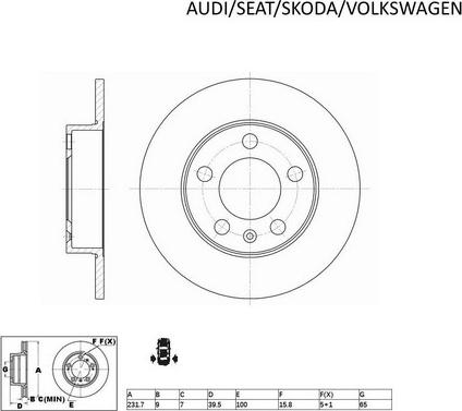 ACDelco ACDR803 - Disque de frein cwaw.fr