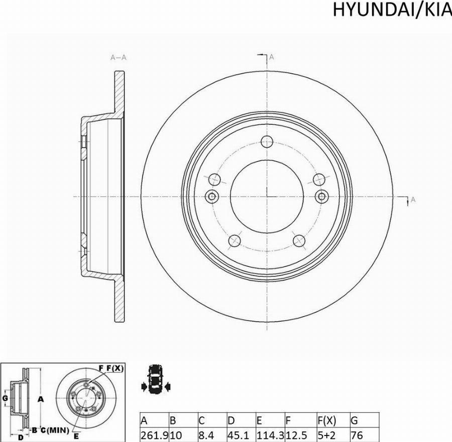 ACDelco ACDR2479 - Disque de frein cwaw.fr