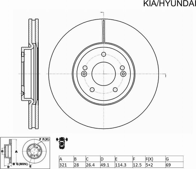 ACDelco ACDR2474 - Disque de frein cwaw.fr