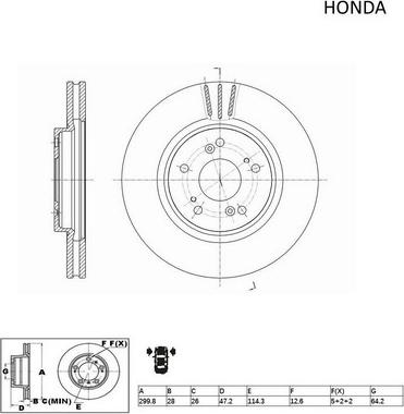 ACDelco ACDR2510 - Disque de frein cwaw.fr