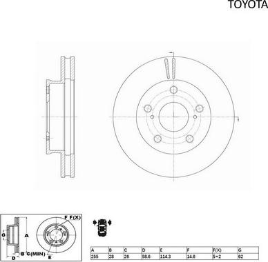 ACDelco ACDR2715 - Disque de frein cwaw.fr