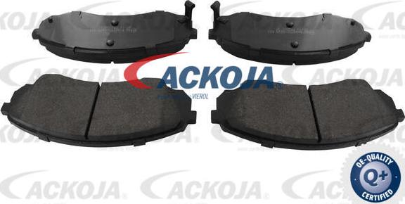 ACKOJA A52-0143 - Kit de plaquettes de frein, frein à disque cwaw.fr