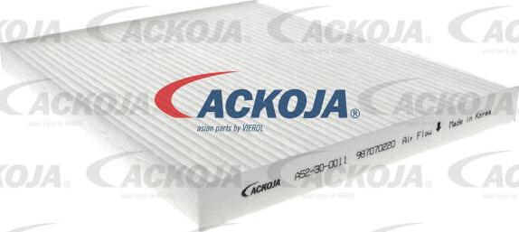 ACKOJA A52-30-0011 - Filtre, air de l'habitacle cwaw.fr