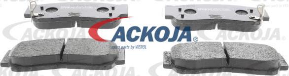 ACKOJA A52-2104 - Kit de plaquettes de frein, frein à disque cwaw.fr