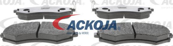 ACKOJA A52-2107 - Kit de plaquettes de frein, frein à disque cwaw.fr