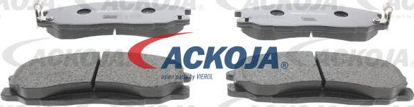 ACKOJA A52-2133 - Kit de plaquettes de frein, frein à disque cwaw.fr