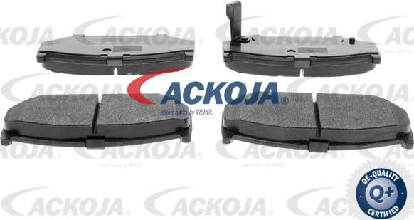 ACKOJA A64-0014 - Kit de plaquettes de frein, frein à disque cwaw.fr