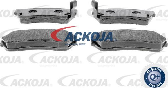 ACKOJA A64-0017 - Kit de plaquettes de frein, frein à disque cwaw.fr