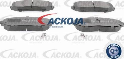 ACKOJA A64-0335 - Kit de plaquettes de frein, frein à disque cwaw.fr