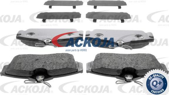 ACKOJA A38-0048 - Kit de plaquettes de frein, frein à disque cwaw.fr