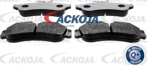 ACKOJA A38-0051 - Kit de plaquettes de frein, frein à disque cwaw.fr