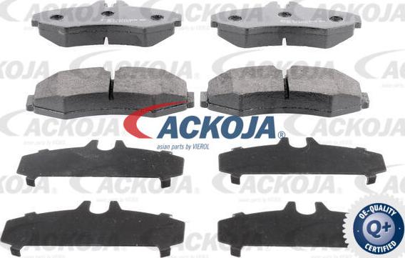 ACKOJA A38-0053 - Kit de plaquettes de frein, frein à disque cwaw.fr