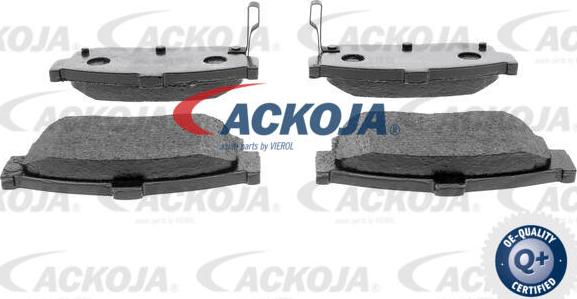 ACKOJA A38-0052 - Kit de plaquettes de frein, frein à disque cwaw.fr