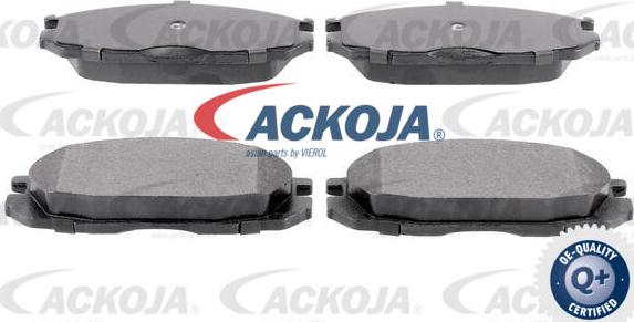 ACKOJA A38-0031 - Kit de plaquettes de frein, frein à disque cwaw.fr