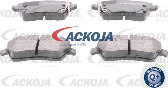 ACKOJA A38-0149 - Kit de plaquettes de frein, frein à disque cwaw.fr