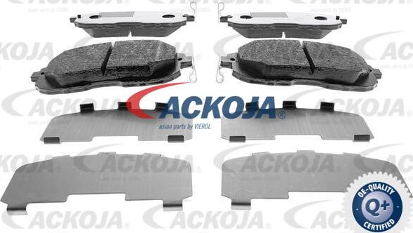 ACKOJA A38-0131 - Kit de plaquettes de frein, frein à disque cwaw.fr