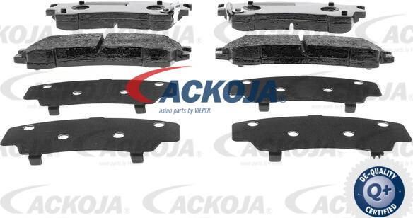 ACKOJA A32-0043 - Kit de plaquettes de frein, frein à disque cwaw.fr