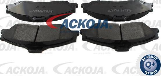 ACKOJA A32-0028 - Kit de plaquettes de frein, frein à disque cwaw.fr