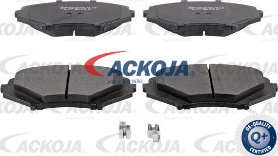 ACKOJA A32-0155 - Kit de plaquettes de frein, frein à disque cwaw.fr