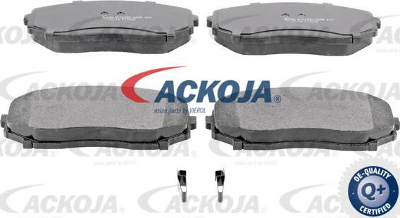 ACKOJA A32-0127 - Kit de plaquettes de frein, frein à disque cwaw.fr