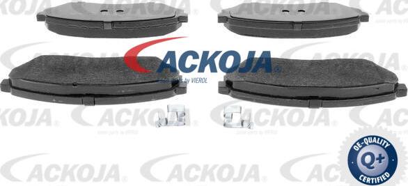 ACKOJA A37-0014 - Kit de plaquettes de frein, frein à disque cwaw.fr