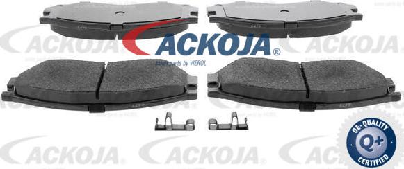 ACKOJA A37-0011 - Kit de plaquettes de frein, frein à disque cwaw.fr