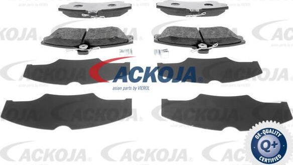 ACKOJA A37-0024 - Kit de plaquettes de frein, frein à disque cwaw.fr