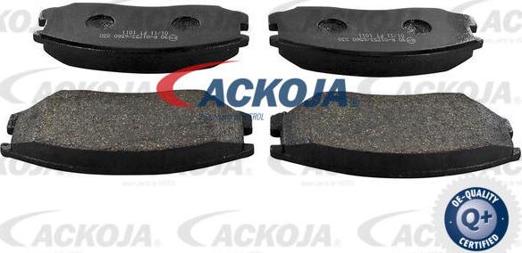 ACKOJA A37-0026 - Kit de plaquettes de frein, frein à disque cwaw.fr