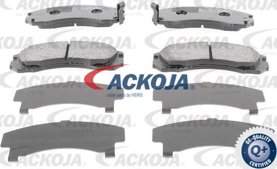 ACKOJA A37-0023 - Kit de plaquettes de frein, frein à disque cwaw.fr