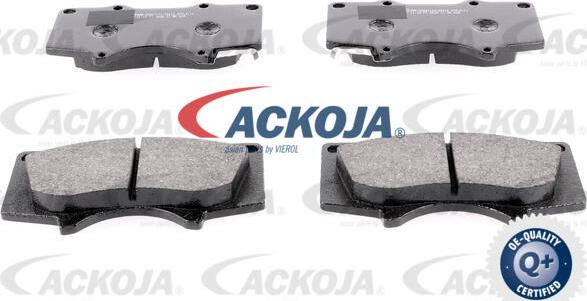 ACKOJA A37-0104 - Kit de plaquettes de frein, frein à disque cwaw.fr