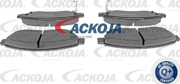 ACKOJA A26-0092 - Kit de plaquettes de frein, frein à disque cwaw.fr